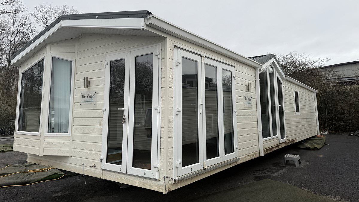 Revealed: Inside Andrew's moss-ridden second-hand caravan where he 'enjoys sitting' in his Sandringham back garden