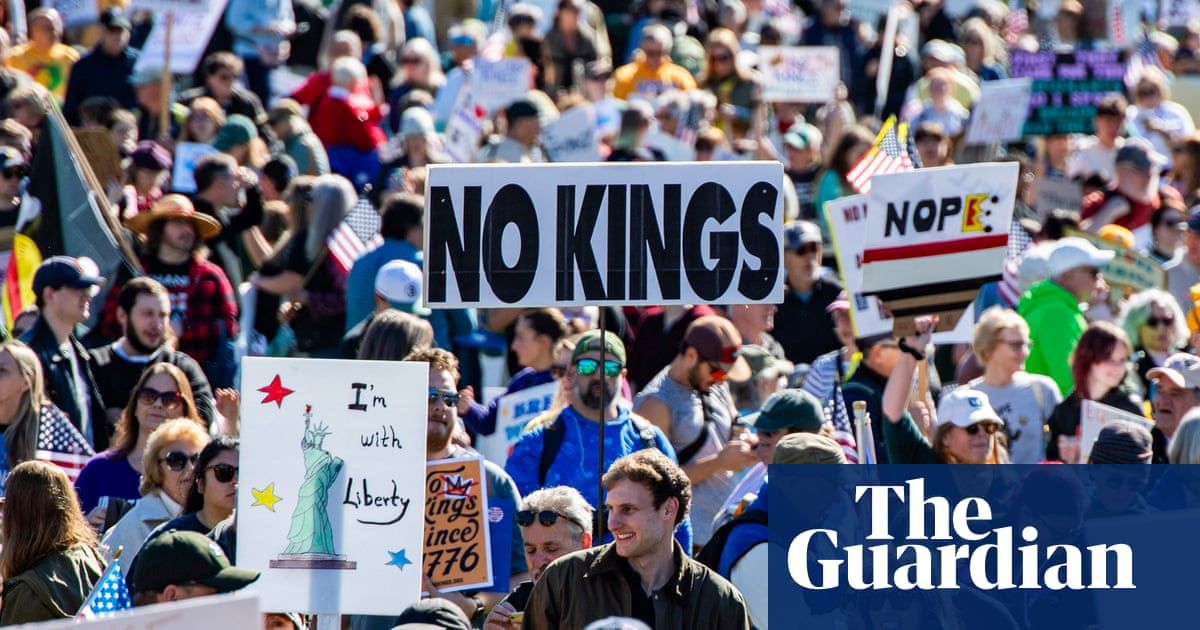 Third No Kings protests to see millions across US push back on Trump administration